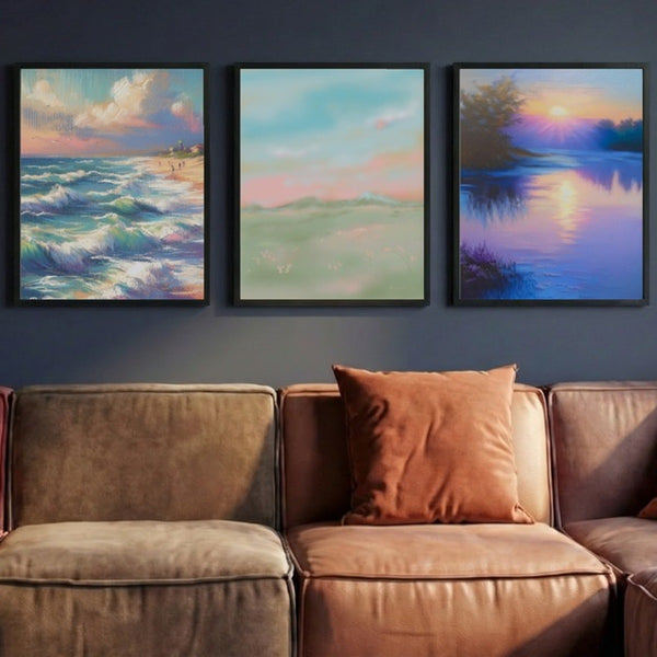 Coastal Sunset Hues