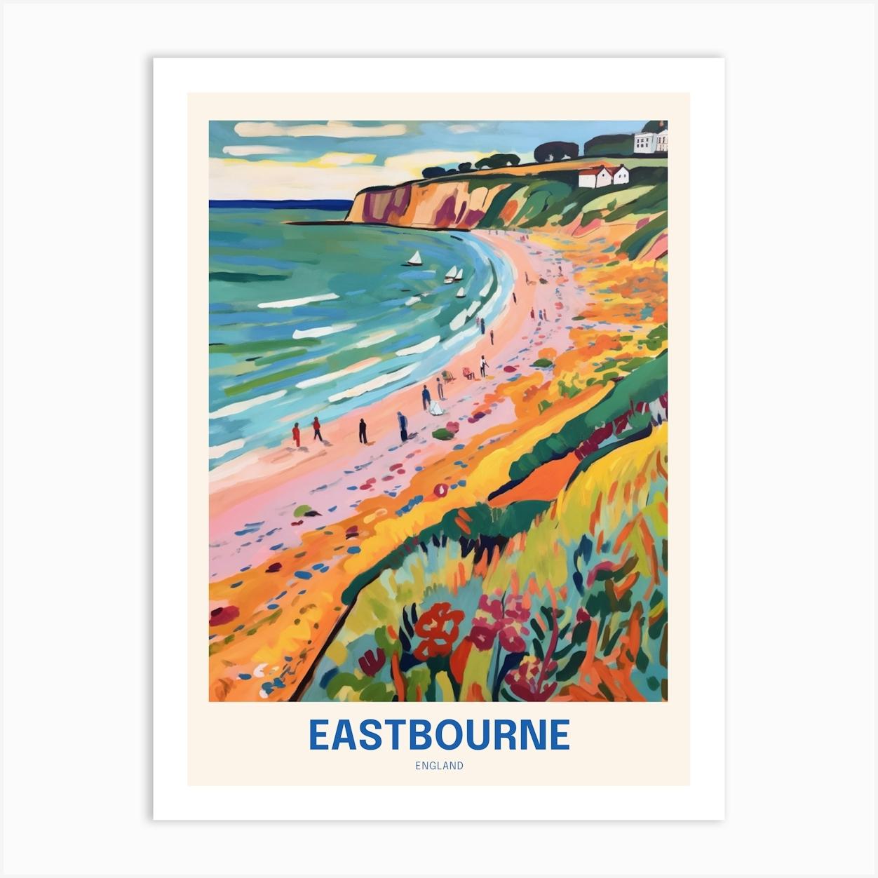 Eastbourne England 2 Uk Travel Poster
