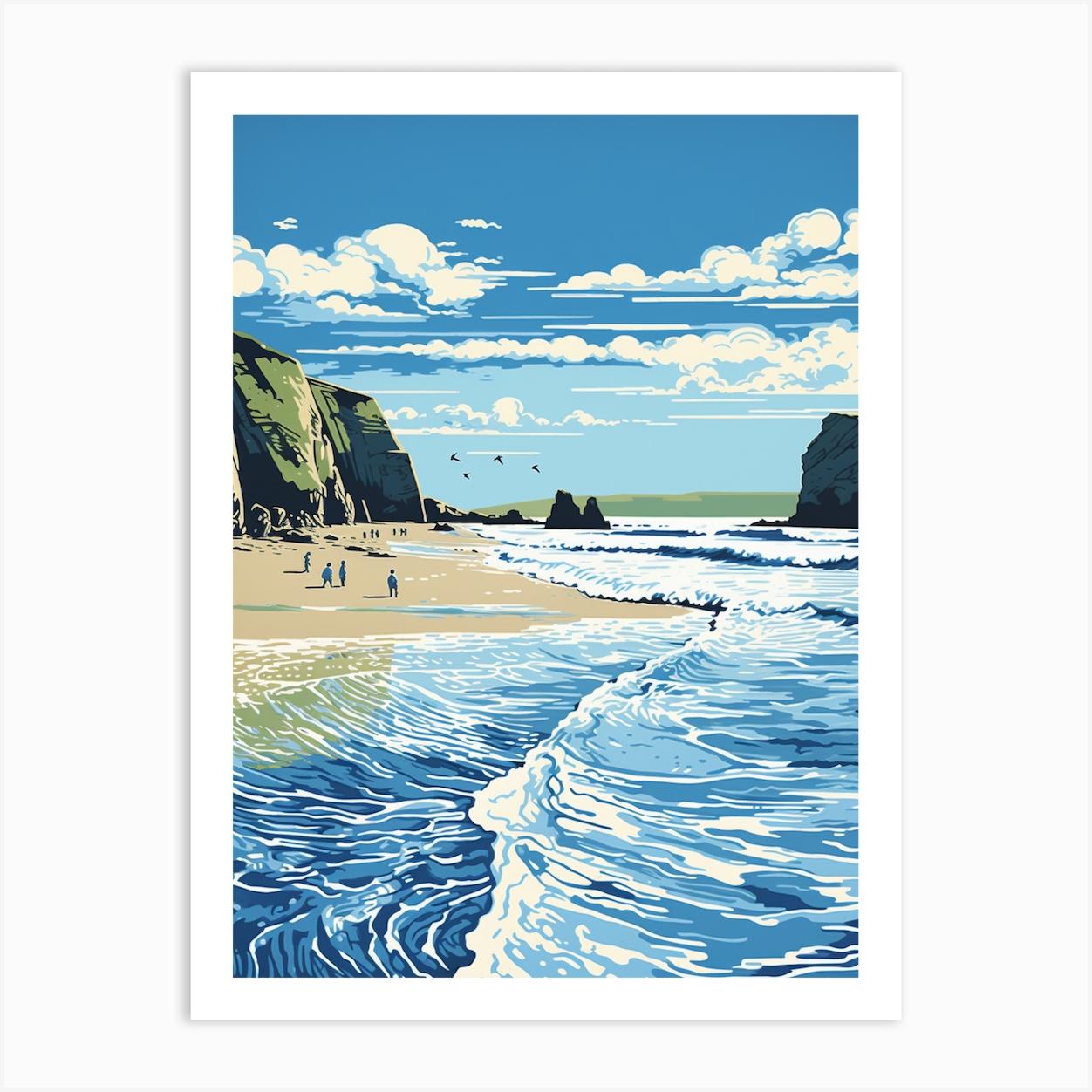 A Picture Of Barafundle Bay Beach Pembrokeshire Wales2