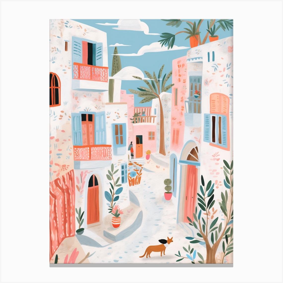 Djerba Tunisia 3 Illustration