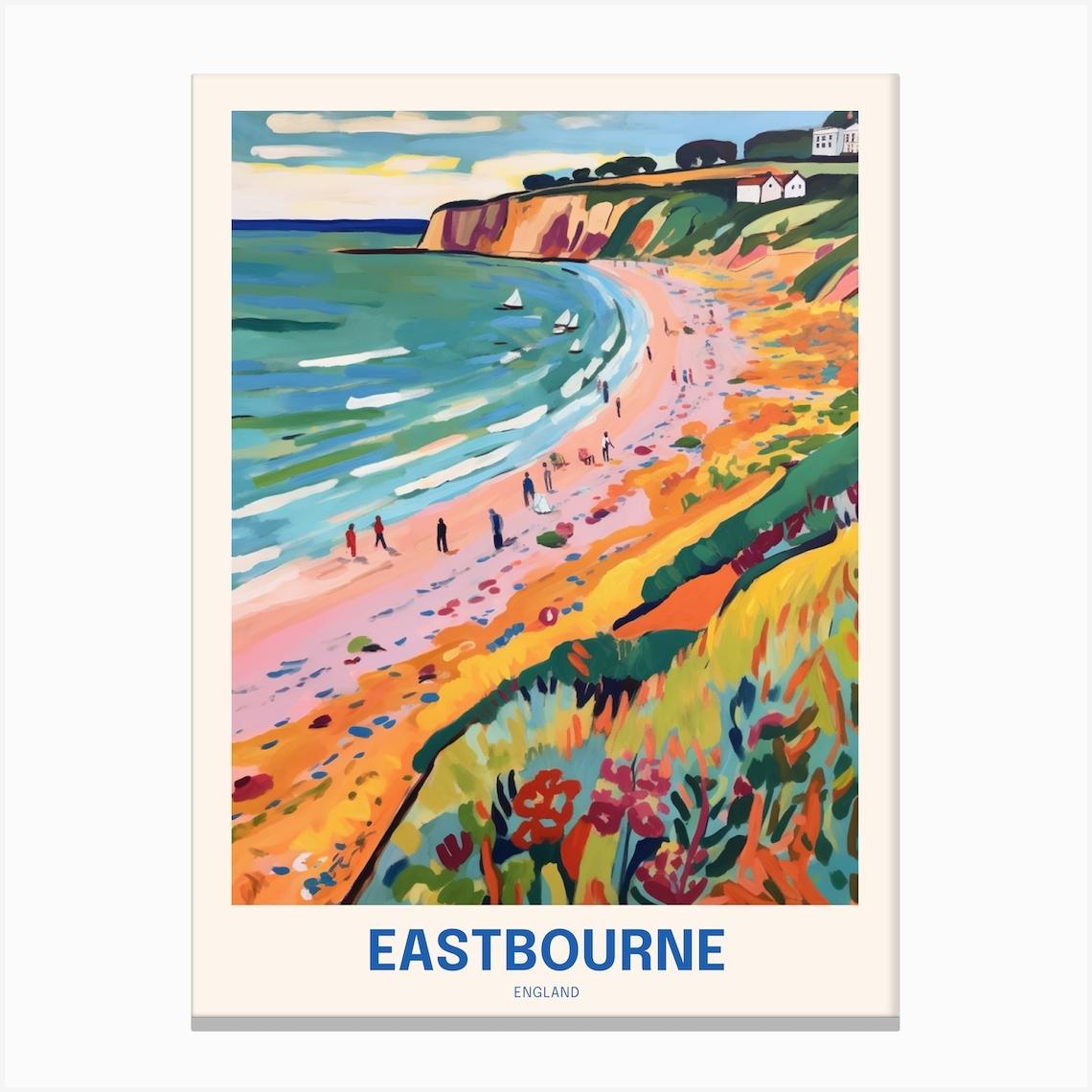 Eastbourne England 2 Uk Travel Poster