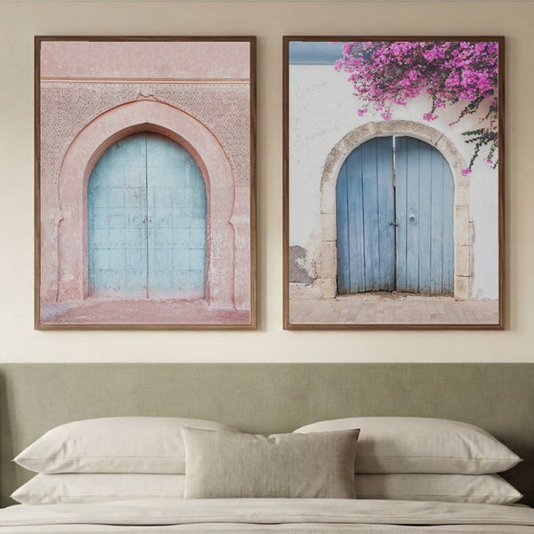 Greek Turquoise Doors