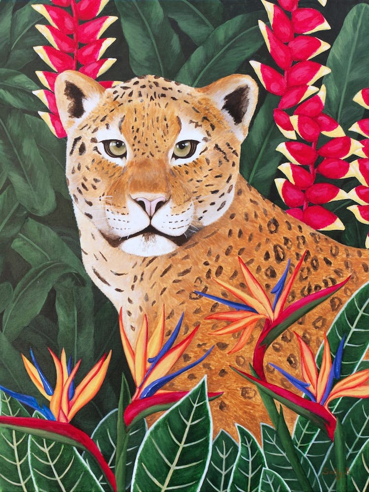 Leopard In Jungle