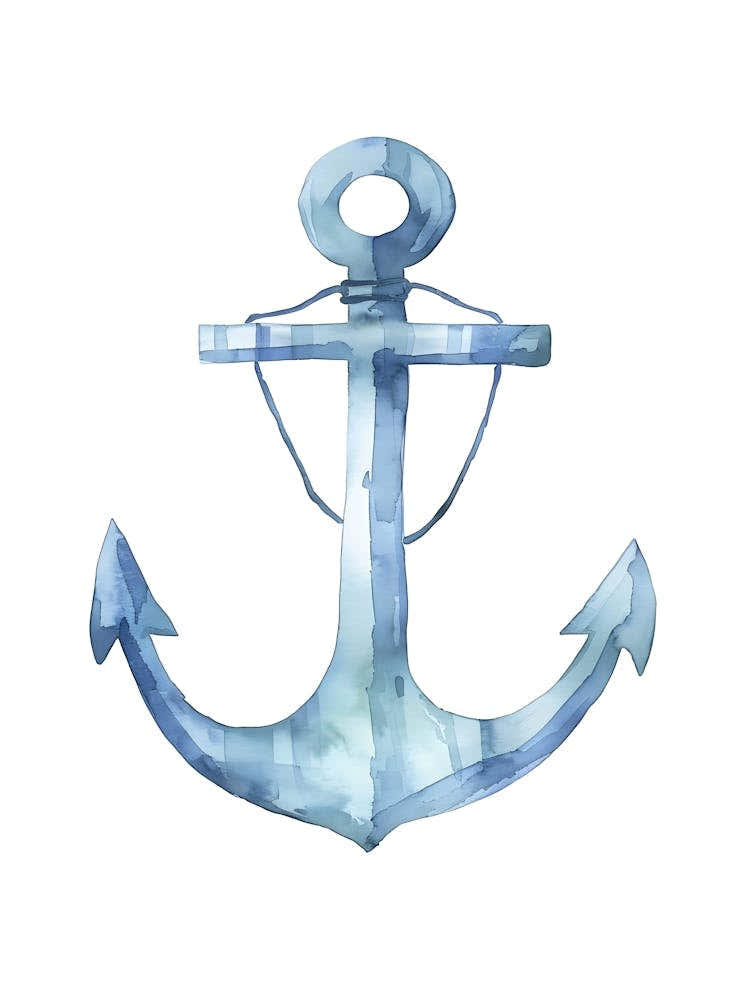 Watercolor Anchor