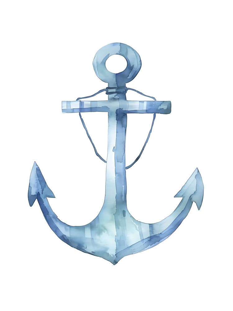 Watercolor Anchor