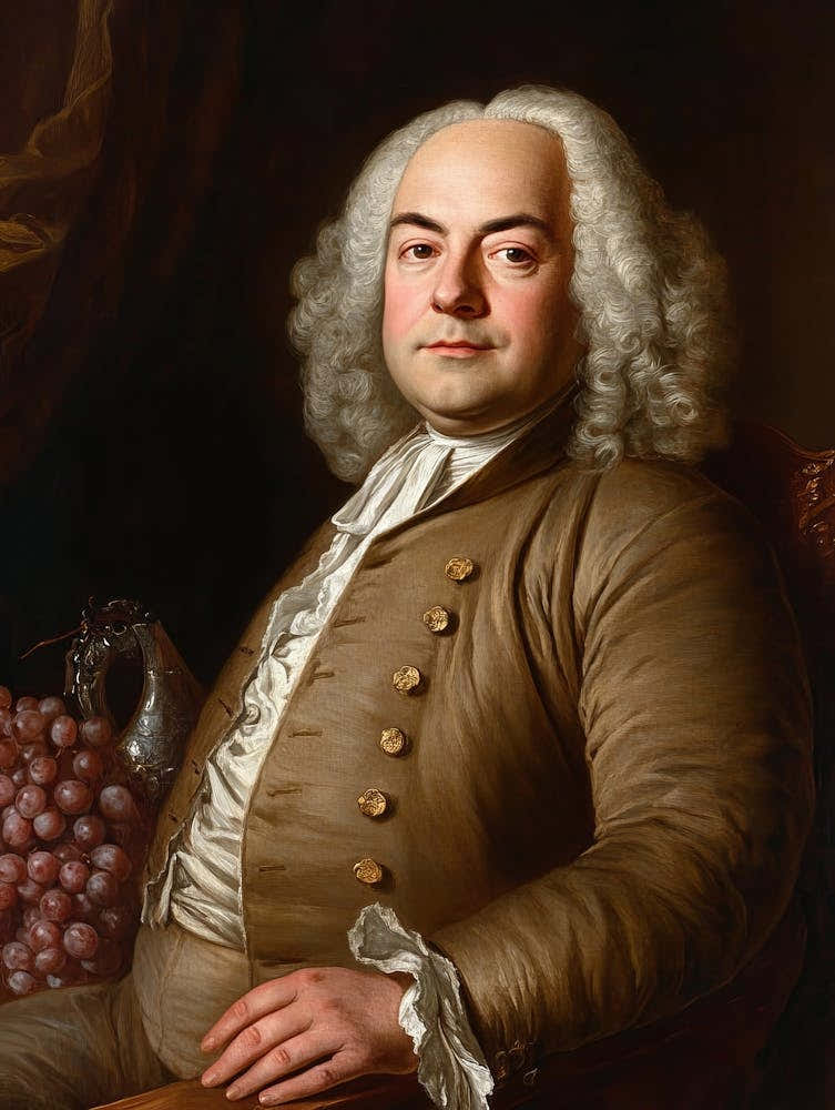 Portrait Of Georg Friedrich Handel