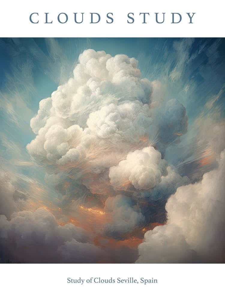 Study Of Clouds Seville, Spain