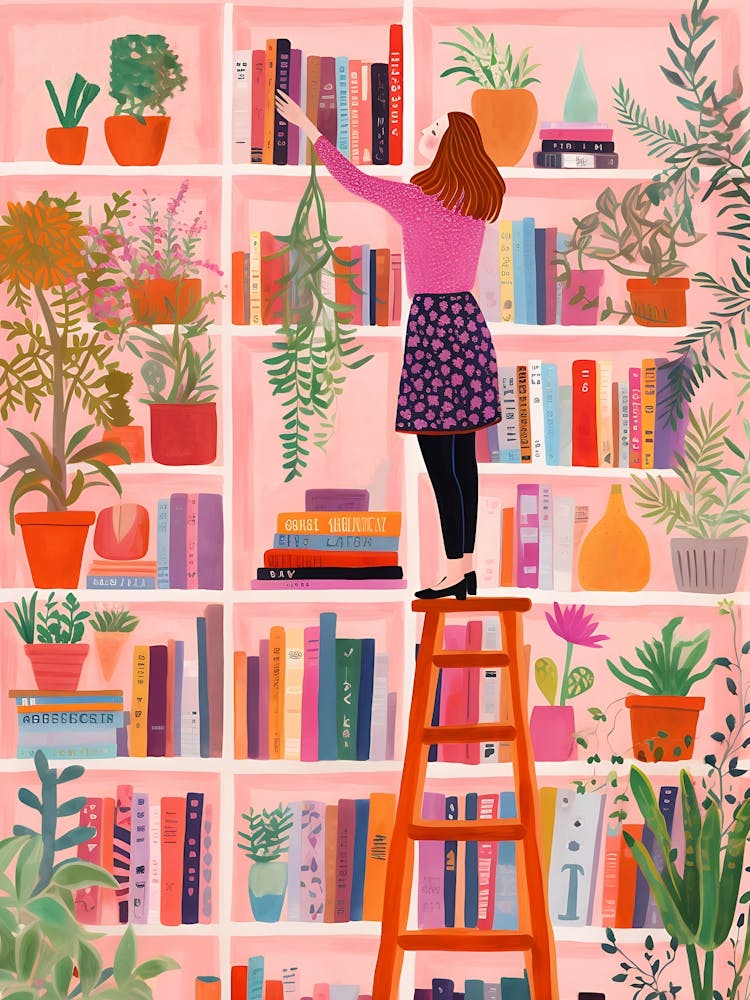 Book Lover Art