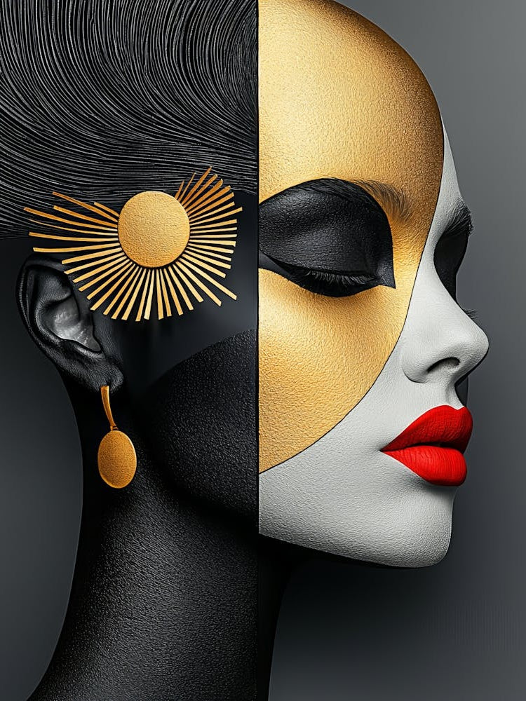 Woman in the Gold Mask