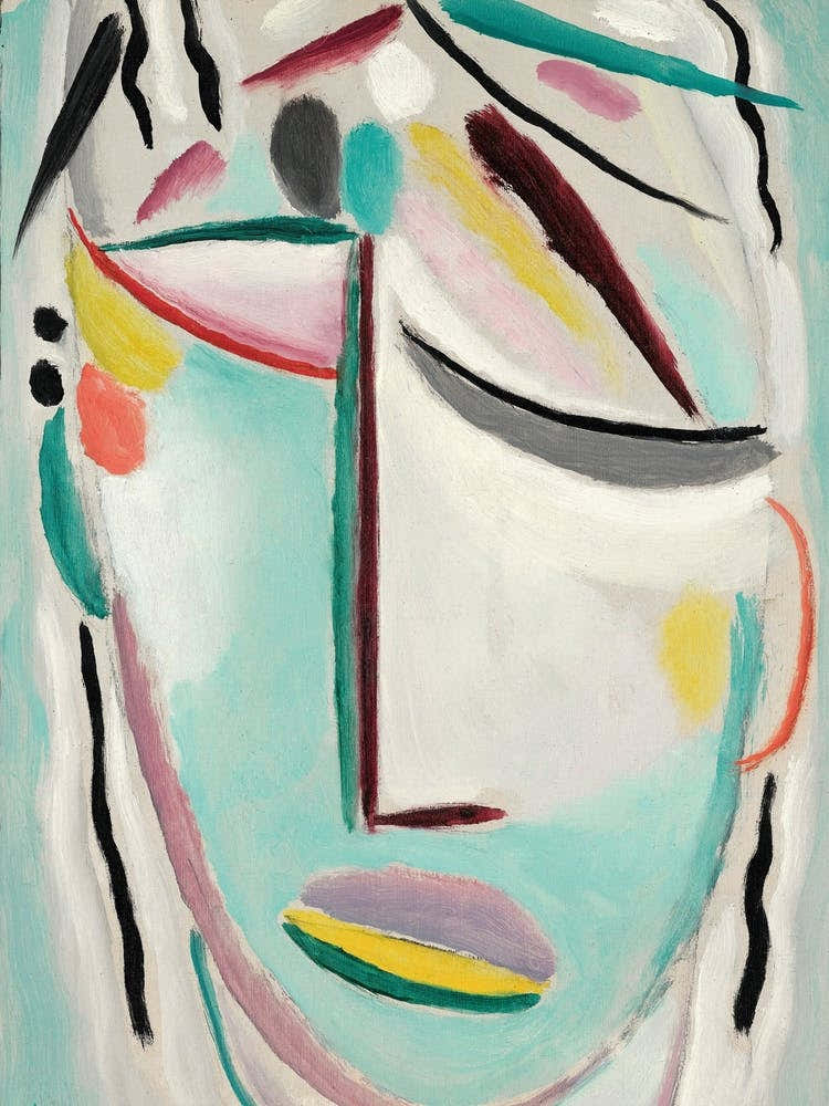 Saviour’s Face by Alexej von Jawlensky (1919)