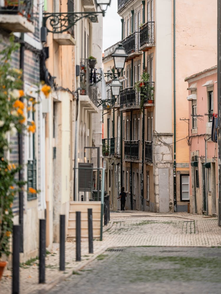 Alfama S Enchanting Narrow Alley