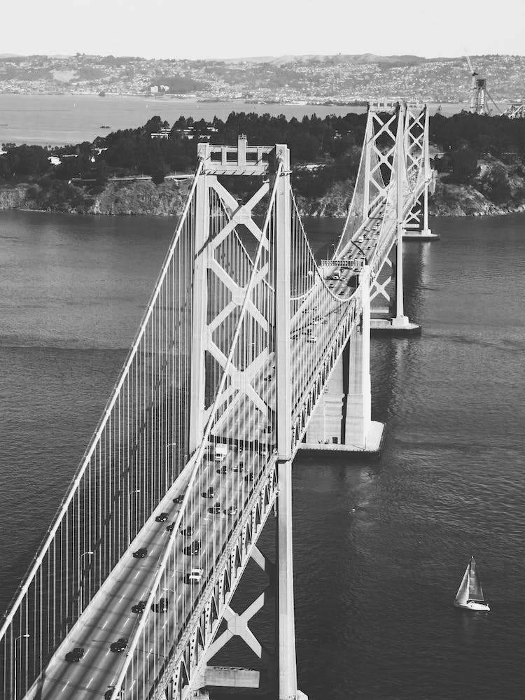 Aerial Bridge Scenery