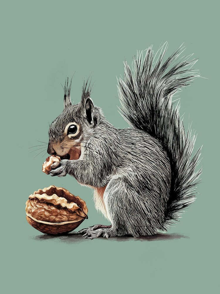 The Squirrel & The Walnut