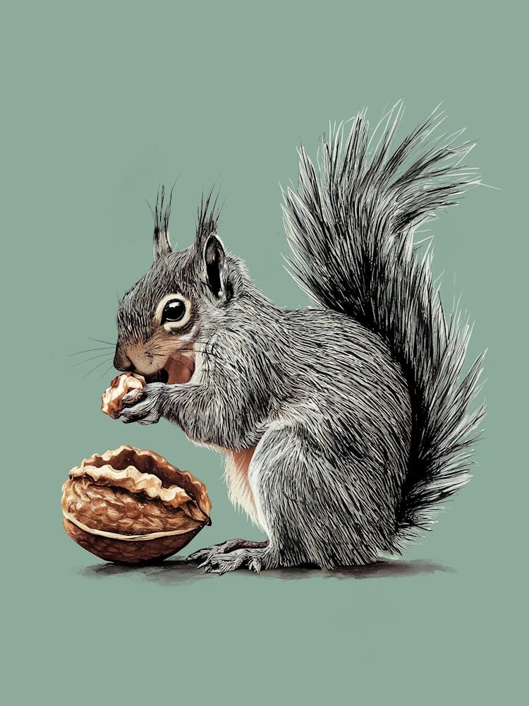 The Squirrel & The Walnut