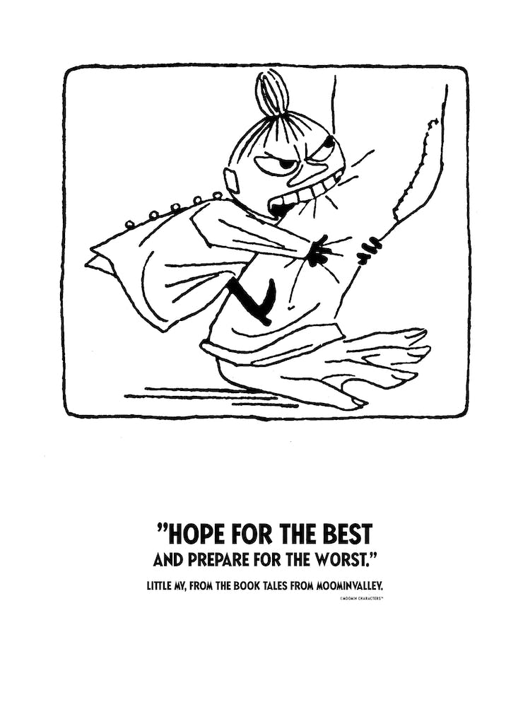 The Moomin Drawings Collection Little My