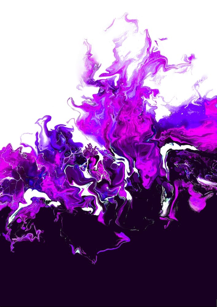 Purple Colorful Wave