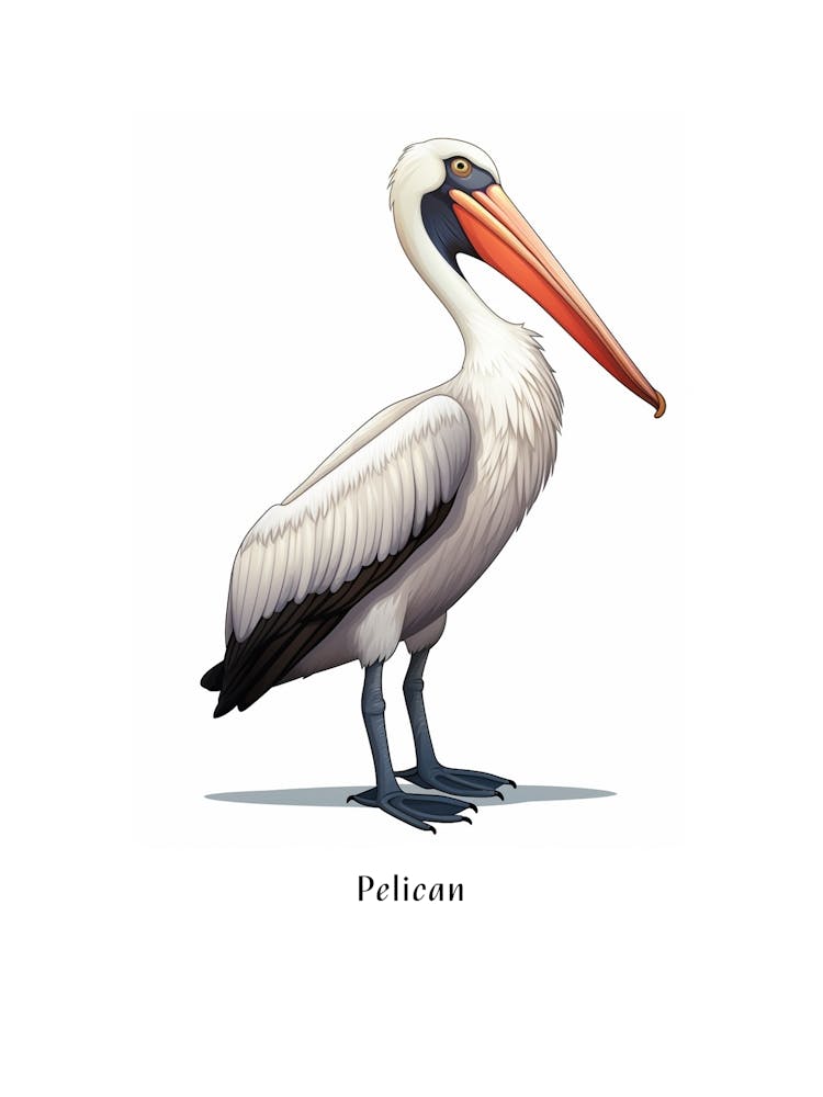 Pelican Kids Animal Poster