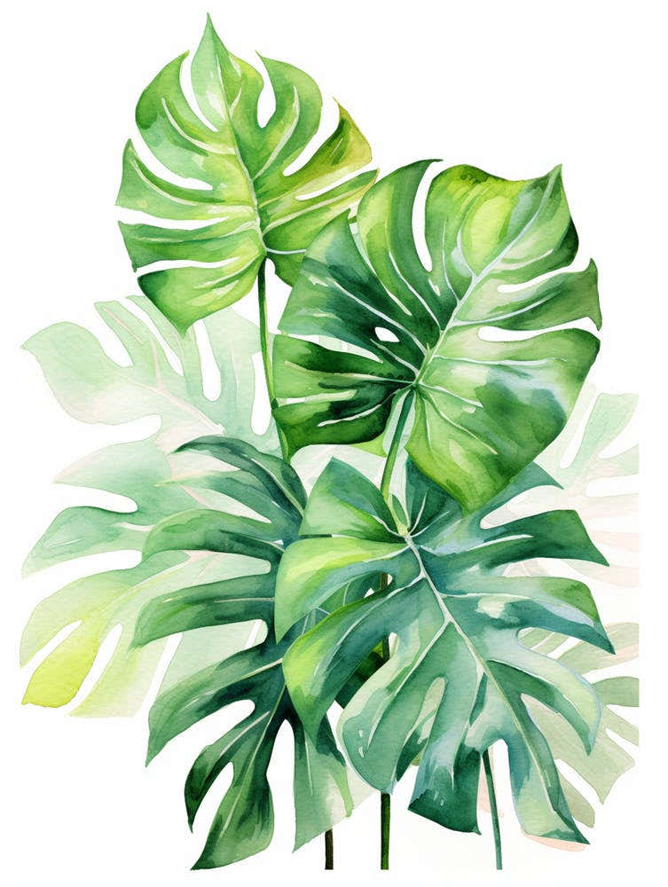 Monstera Leaves 1