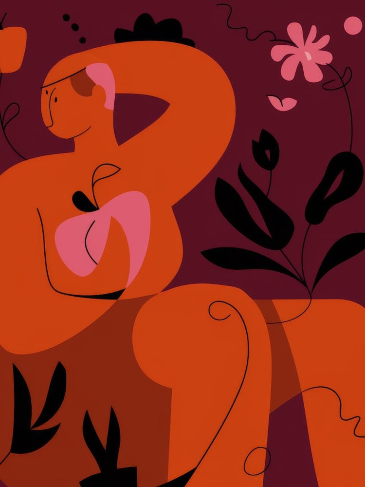 Passionate Red Embrace