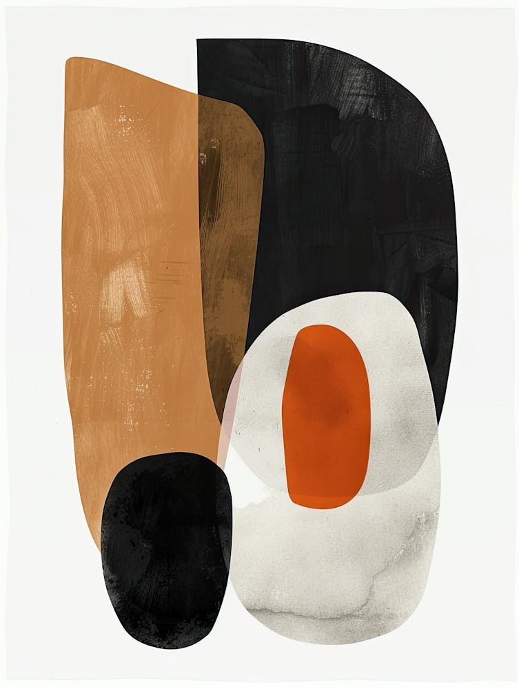 Yenisei River Stone Park Bauhaus Minimalist