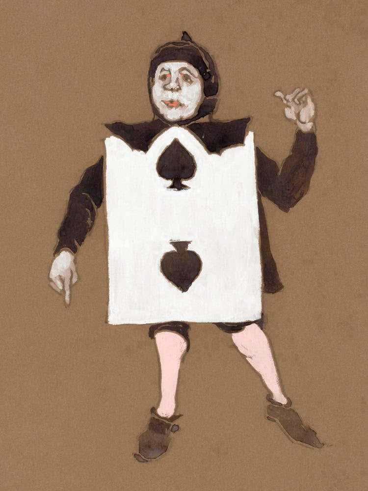 Two Of Spades (1915), Alice in Wonderland