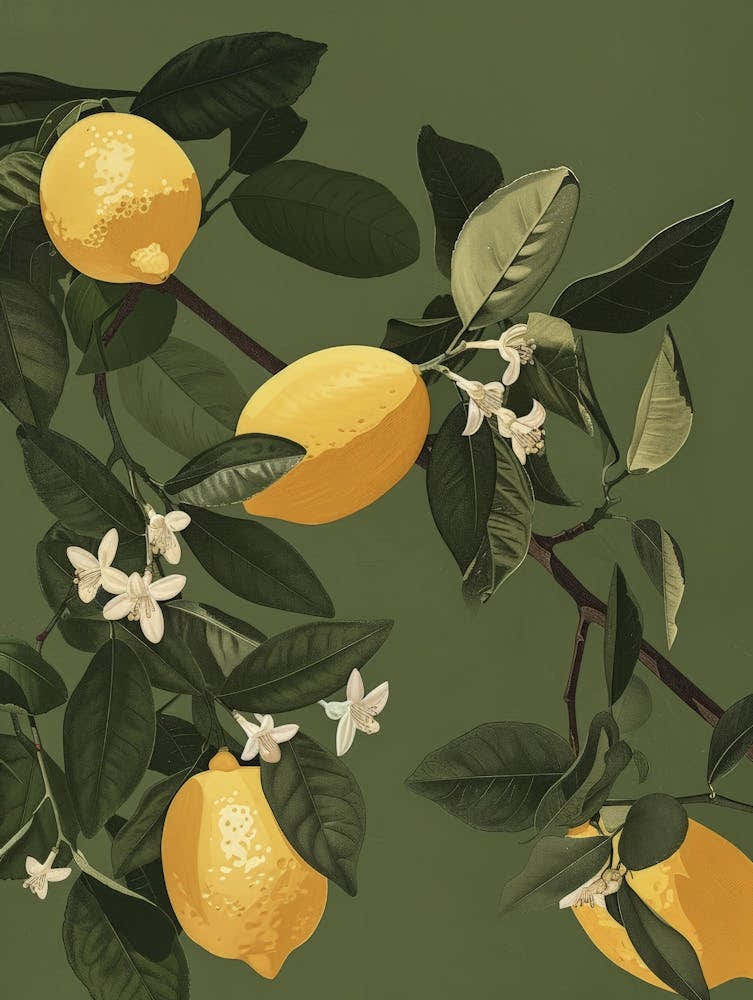 Lemons On A Branch 11