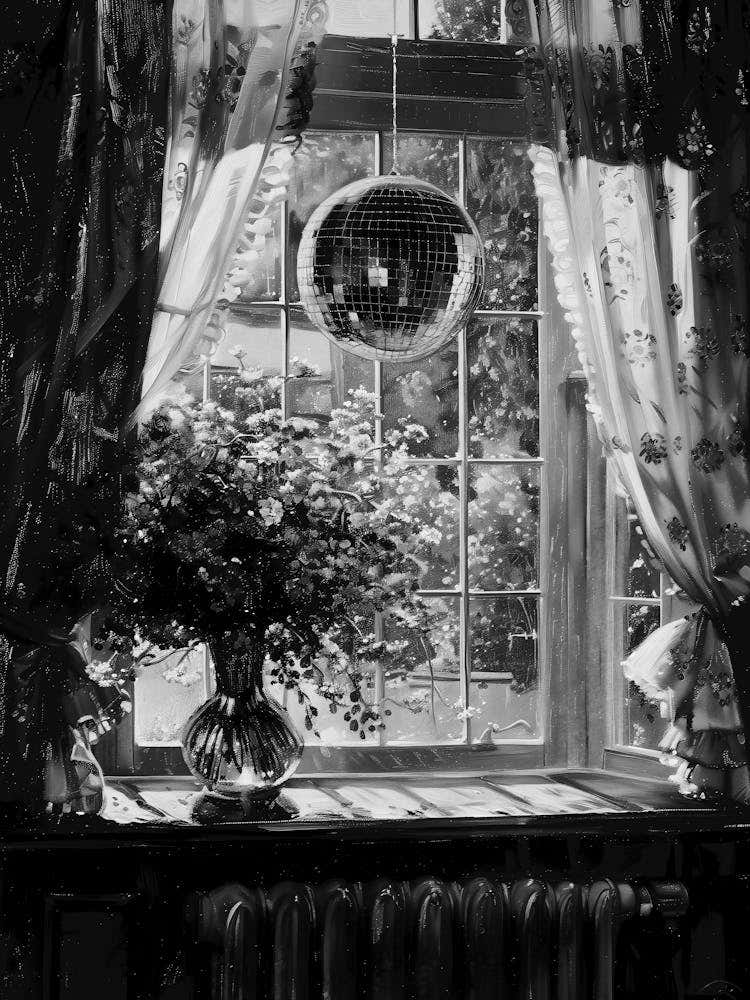 Disco Ball In The Window