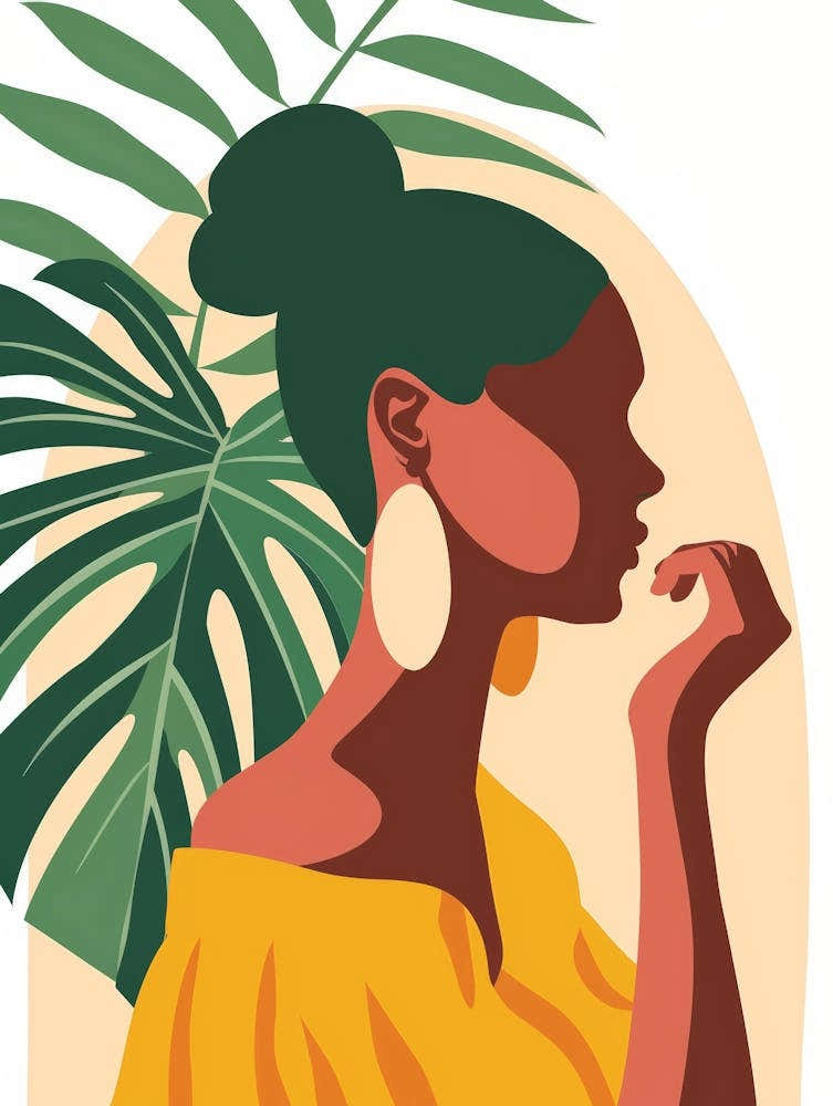 Afro-American Woman 40