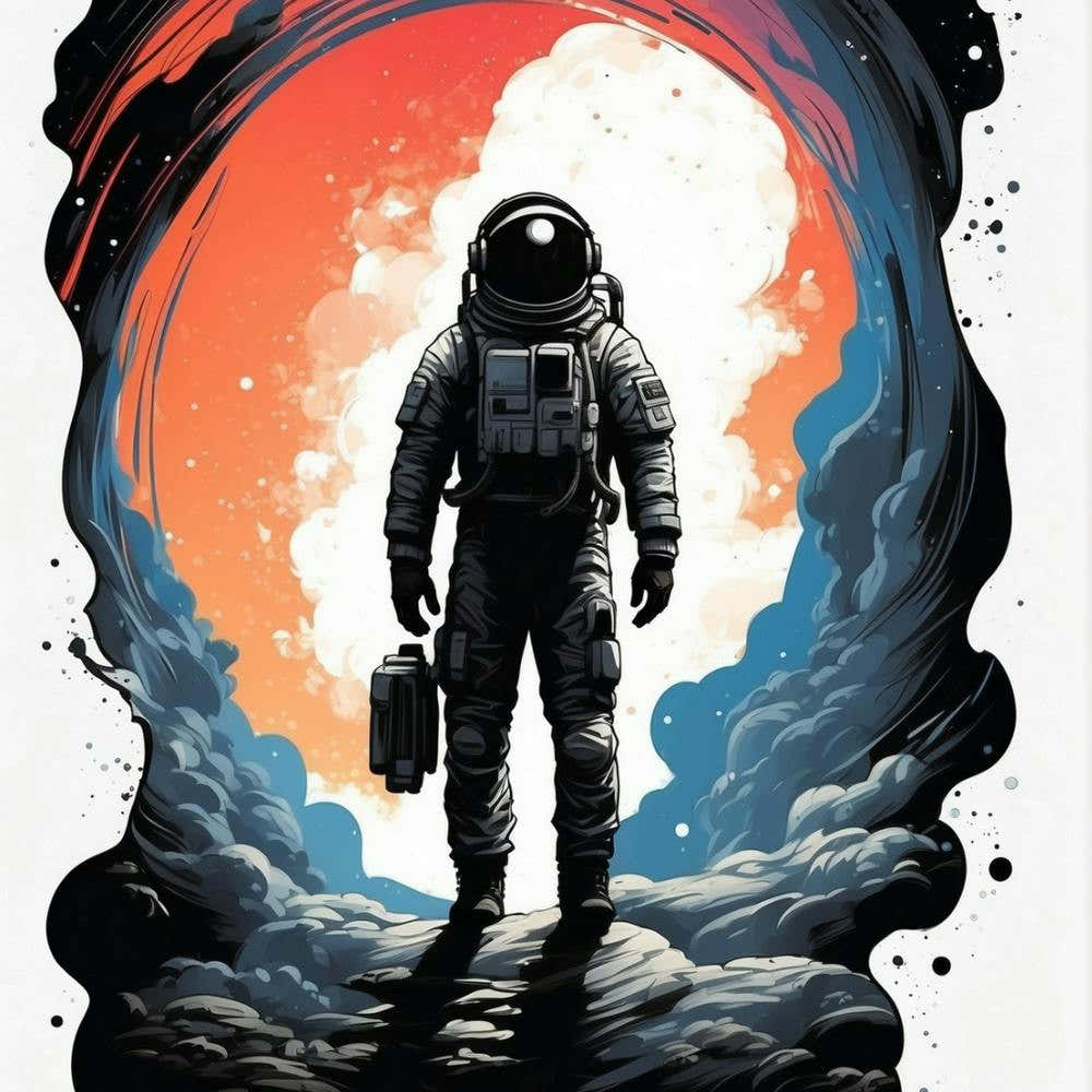 Astronaut In Space