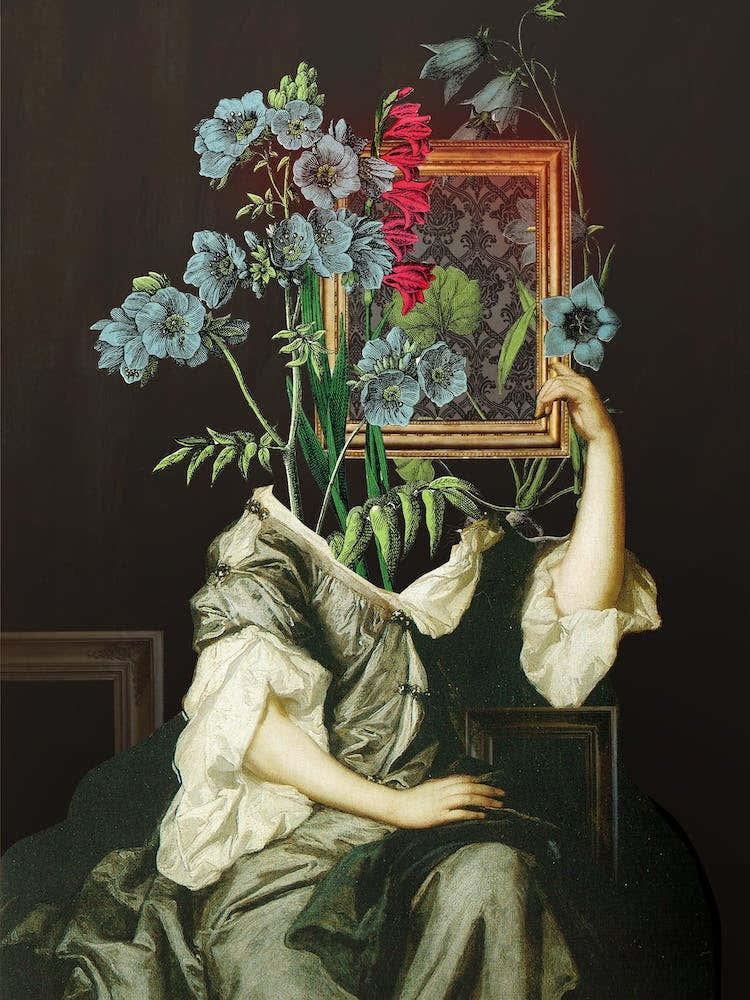 Florales Portrait Disaster