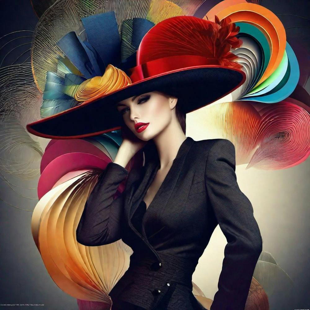 Woman In A Hat 17
