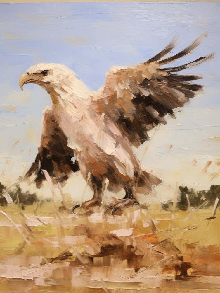 Bird Painting Vulture 1
