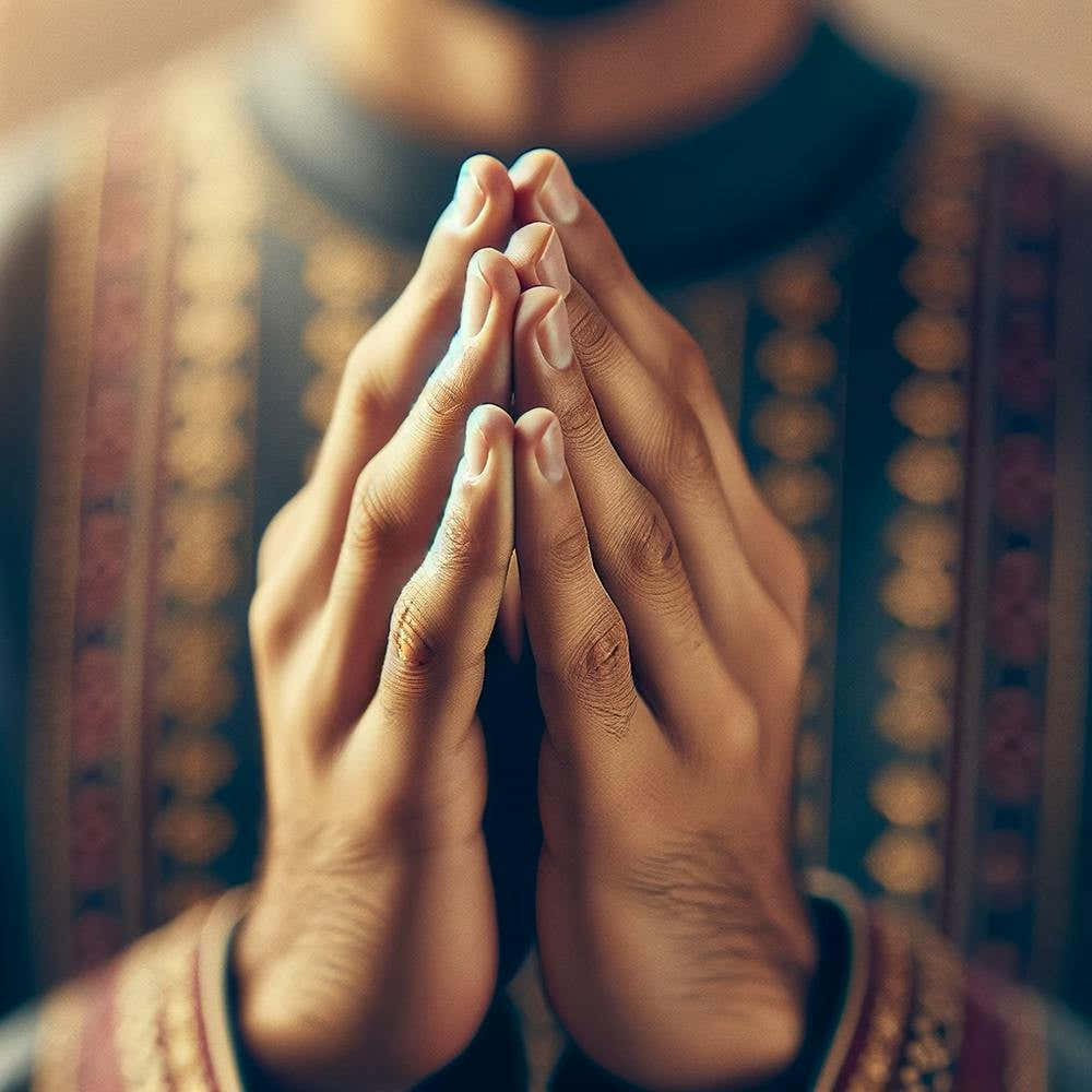 Islamic Man Praying