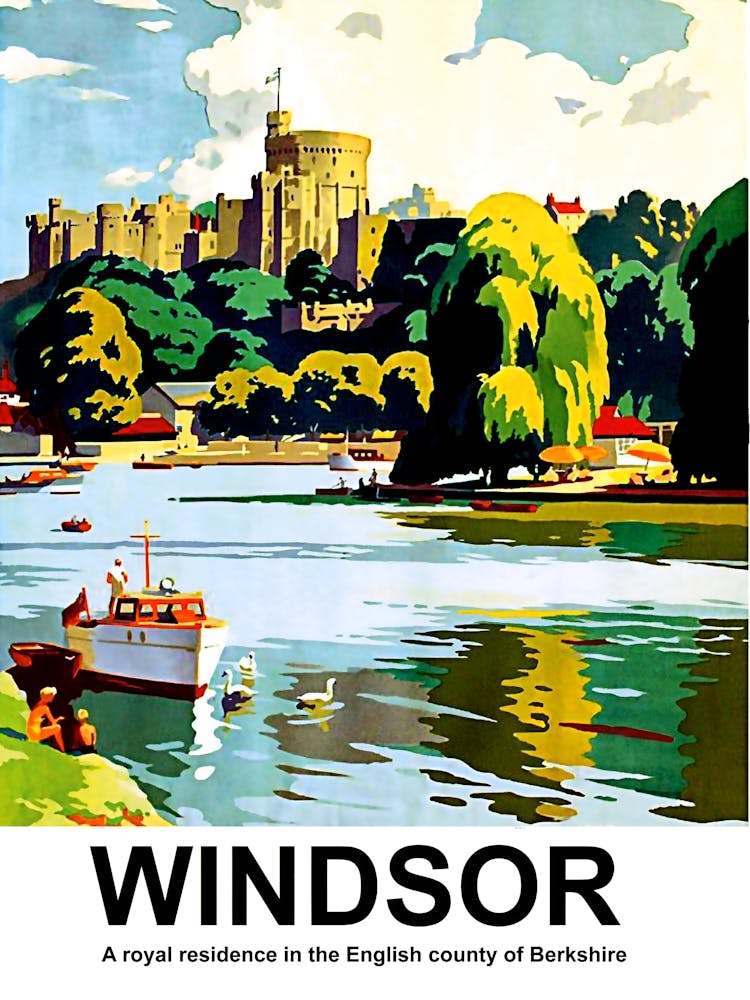 Windsor A Royal Residence In Berkshire England