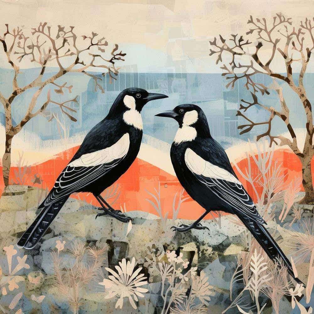 Bird In Nature Magpie 7