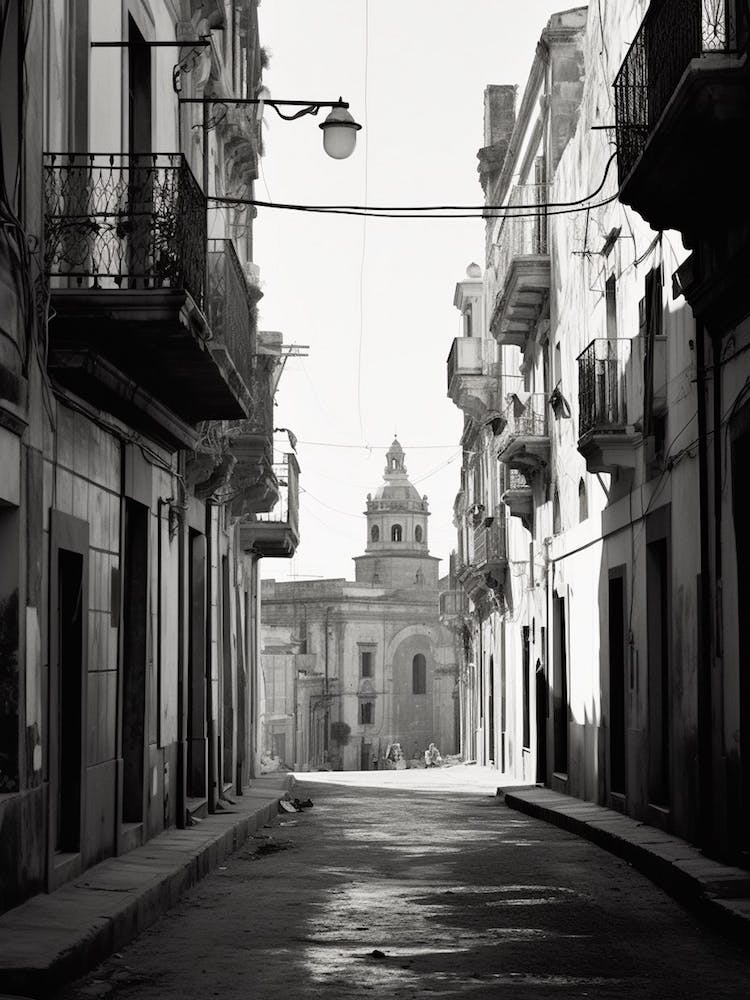 Catania, Italy, Black And White Photography 3