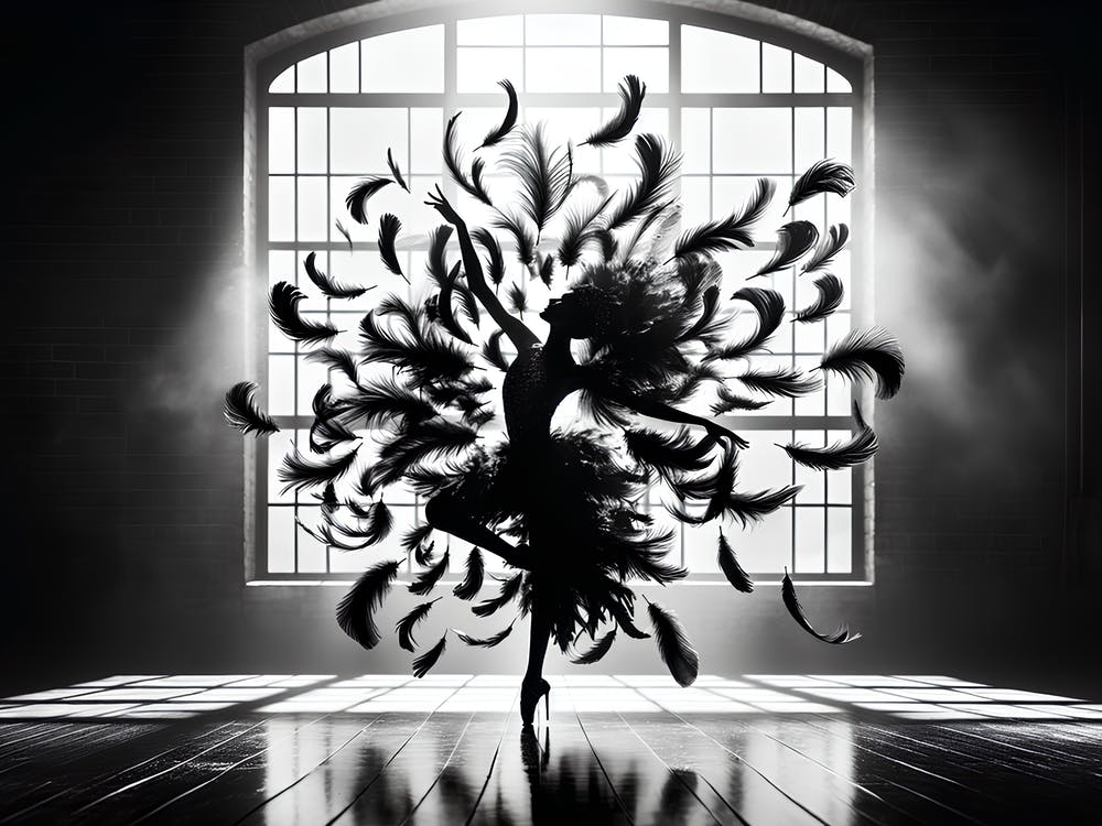 Dancer With Feathers