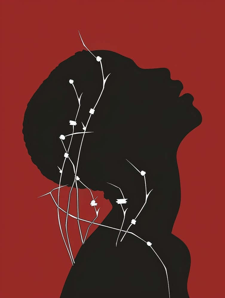 Silhouette Of A Woman 62