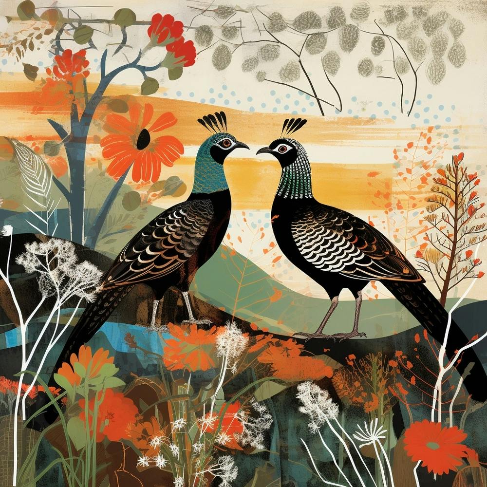 Bird In Nature Pheasant 8