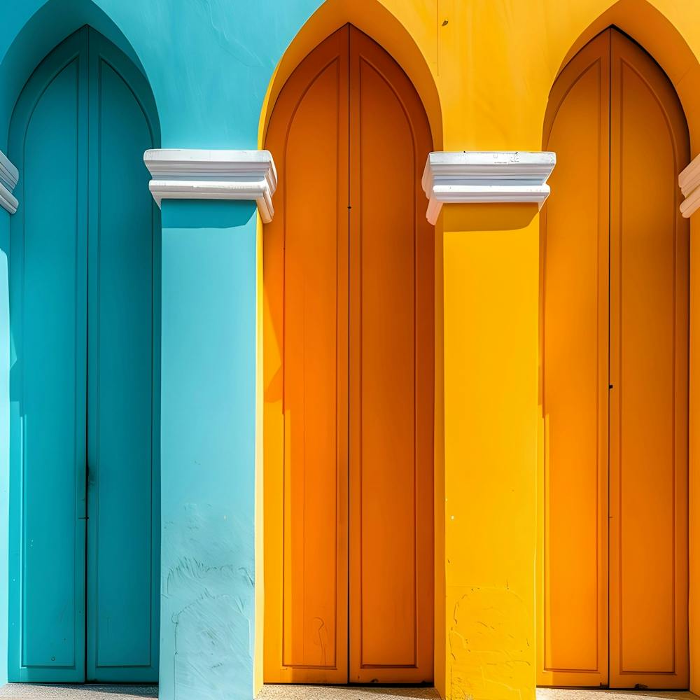 Colorful Doors