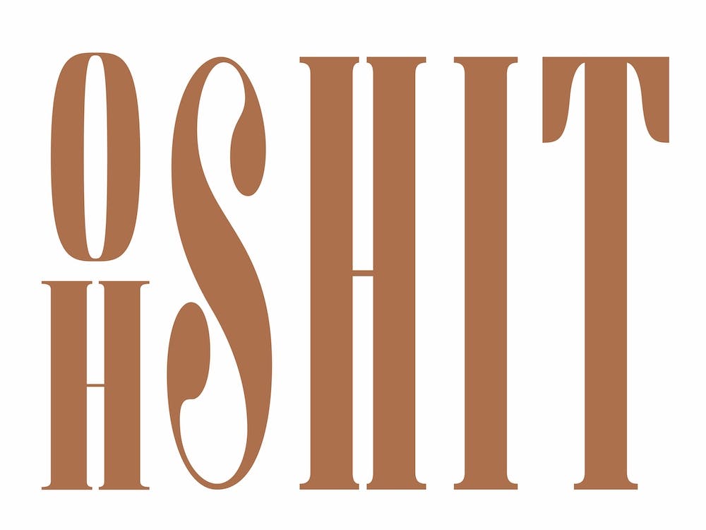 Oh Shit - Brown 1