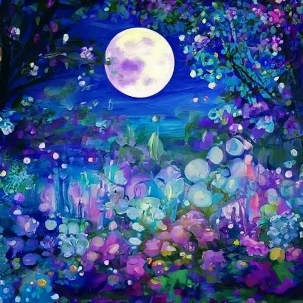 Full Moon In The Forest 4