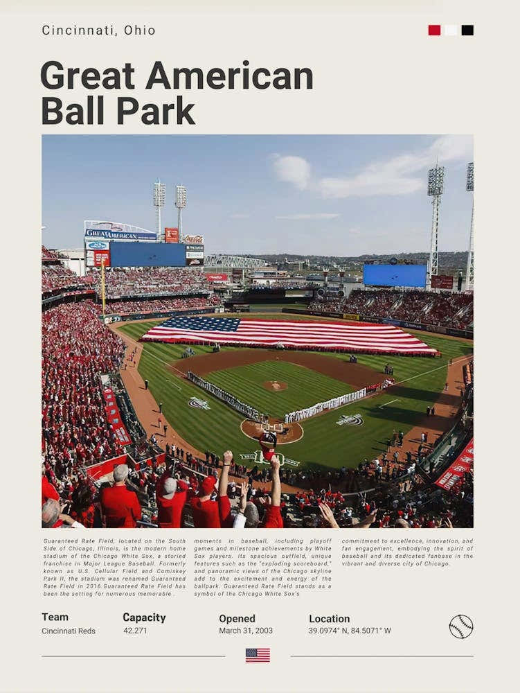Baseball - Cincinnati Reds - Great American Ball Park 2