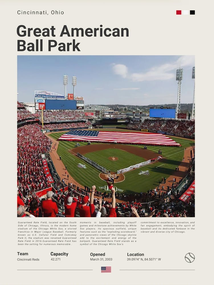 Baseball - Cincinnati Reds - Great American Ball Park 2