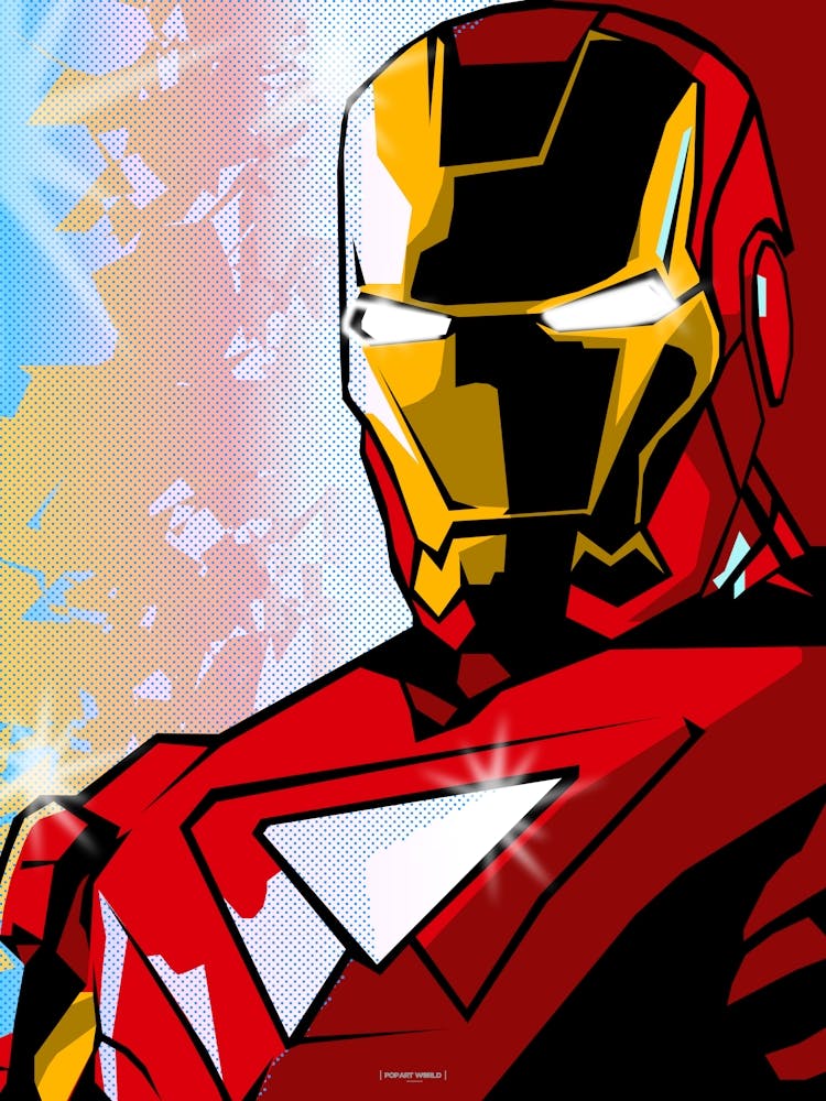 Ironman | Comic Art Digital | Pop Art World 2025