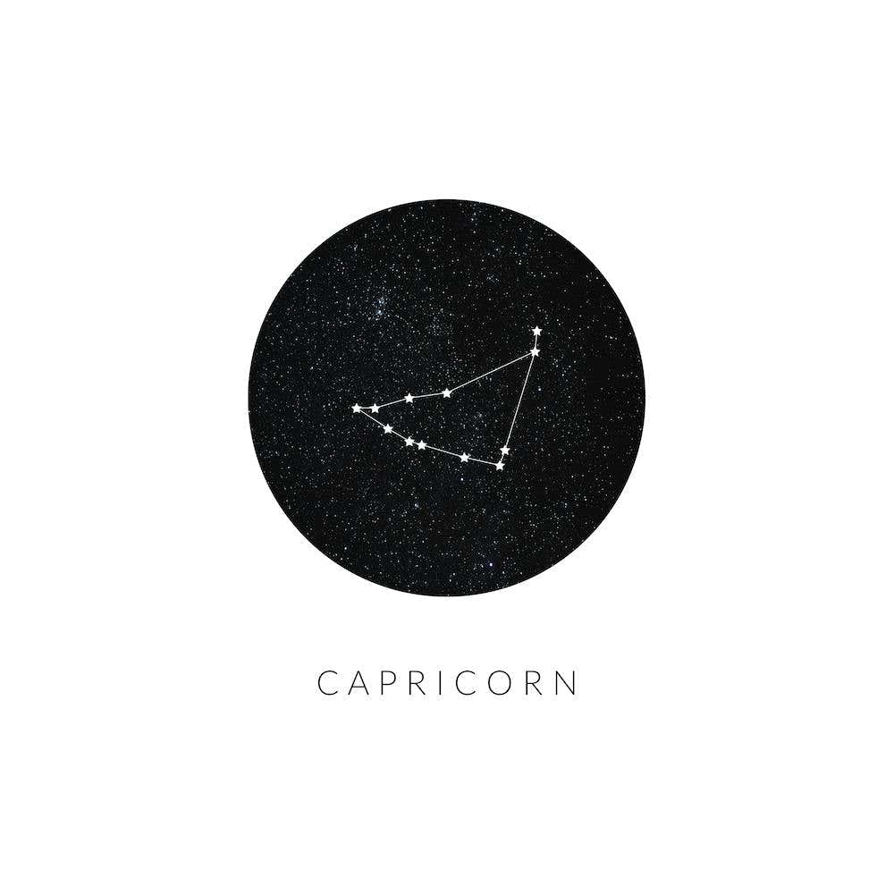 Capricorn Constellation Square