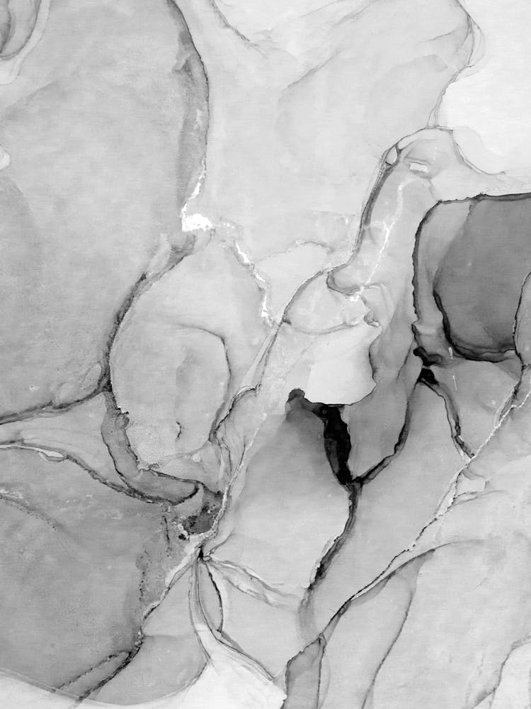 Grey Paint Abstract
