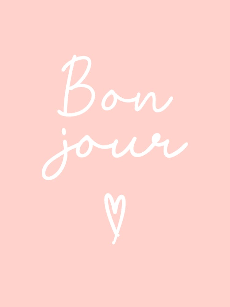 Bonjour Peach