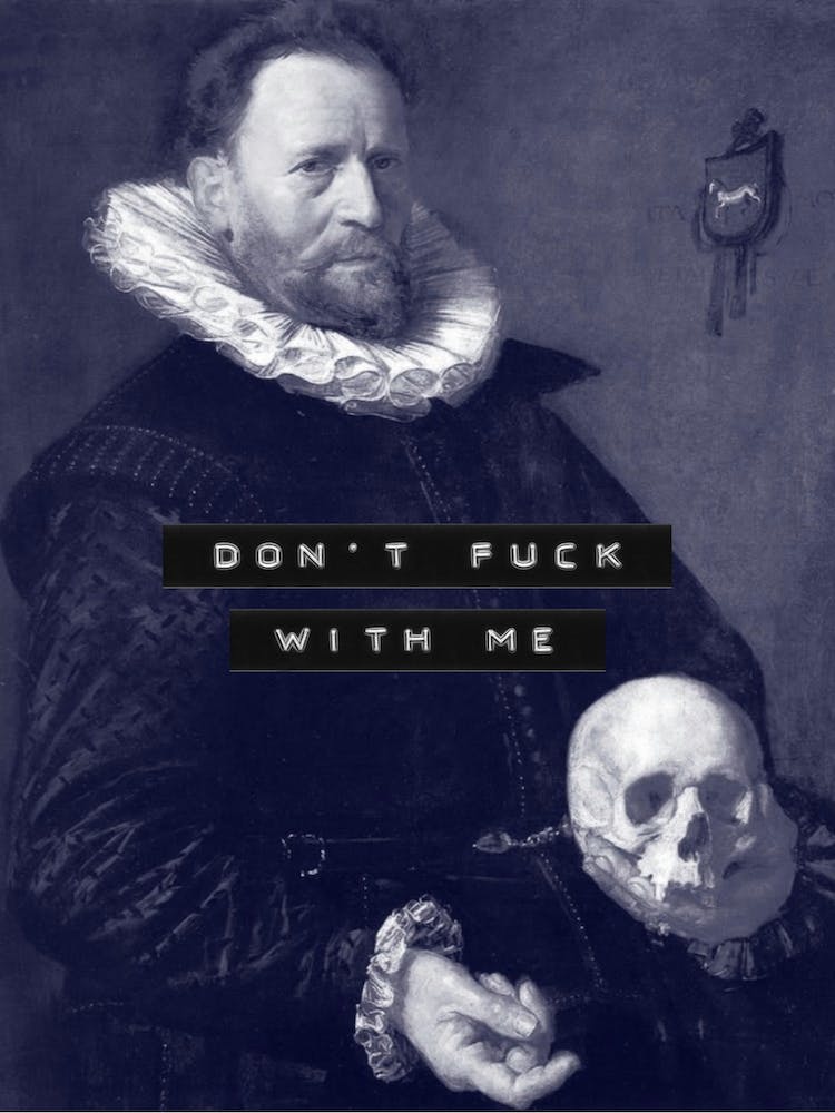 Don'T Fuck With Me Altered Art