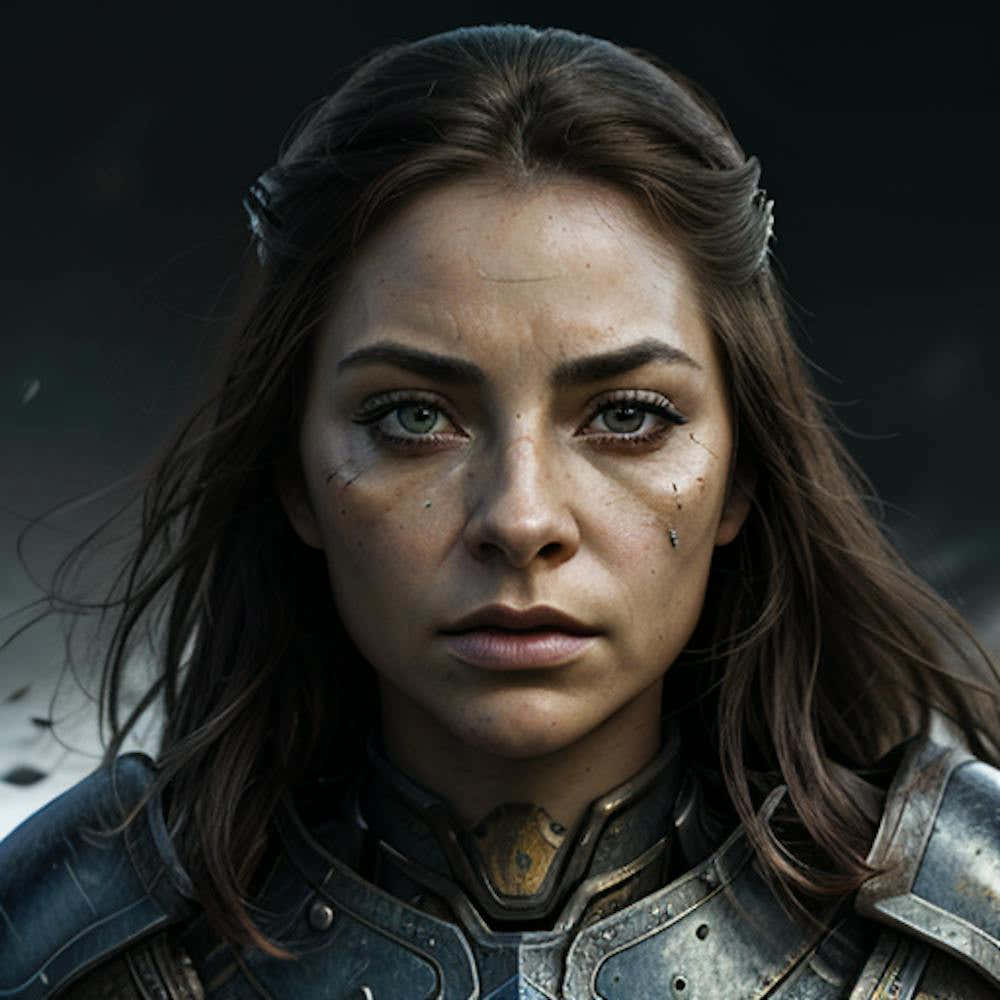 Lena from a war town City